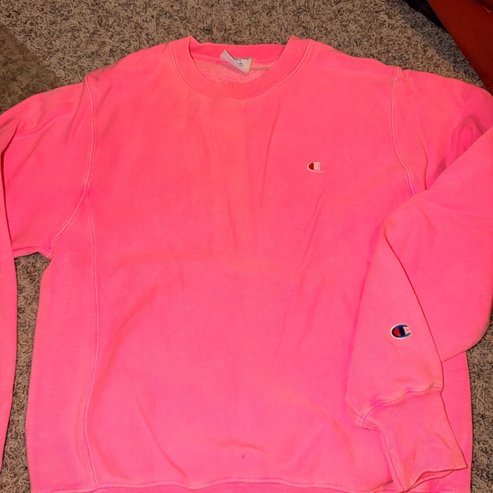 Champion Men's Pink Sweater